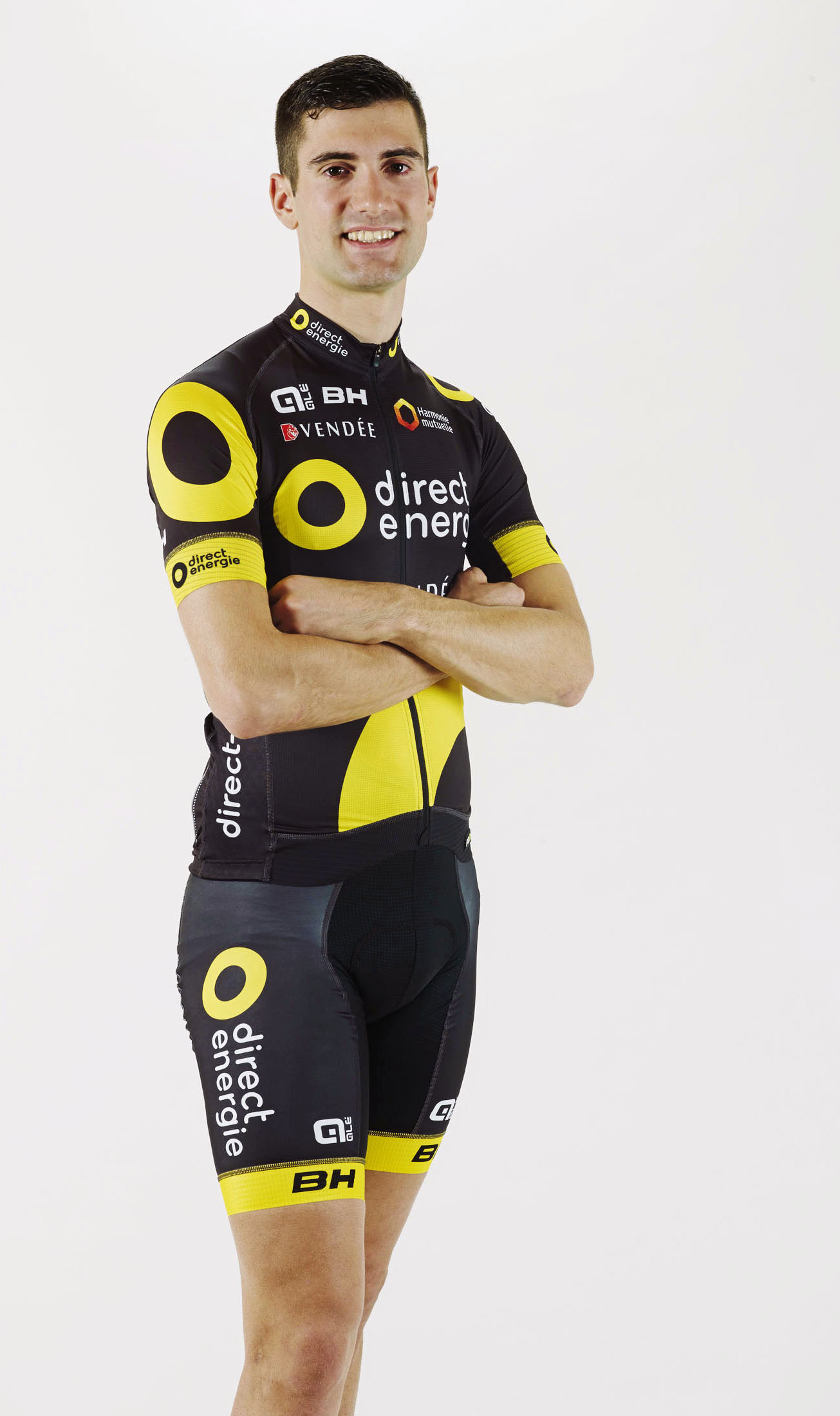 Portrait d'un cycliste du Tour de France DIrect-énergie
