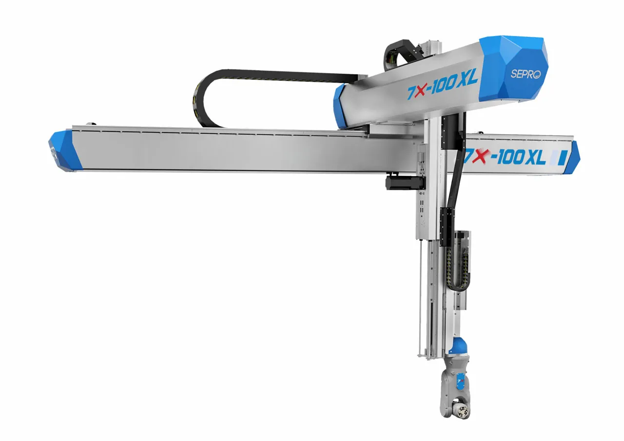 image 3d d'un robot sur fond blanc