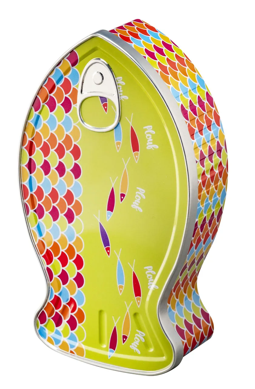 Packshot détouré d'une boite de sardine sur fond blanc