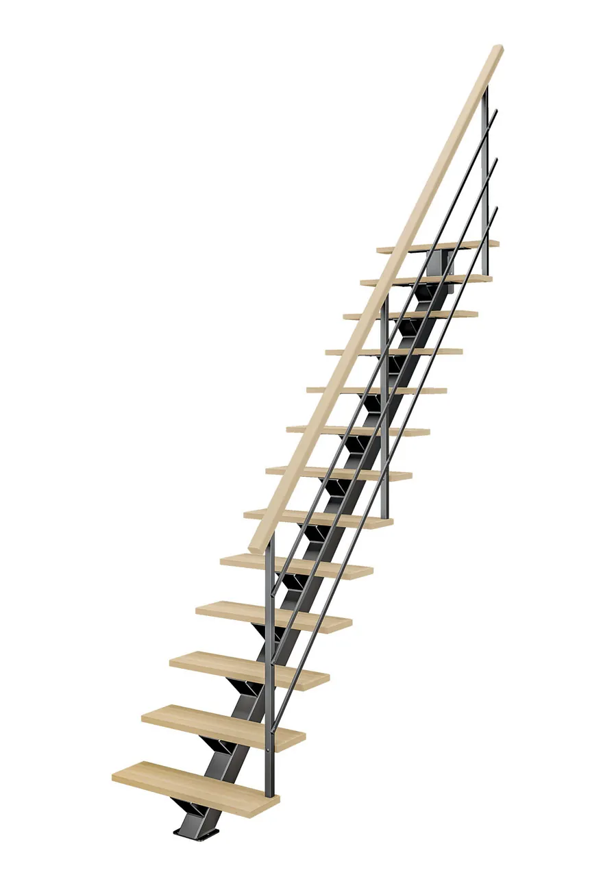 Image 3d d'un Escalier détouré sur fond blanc